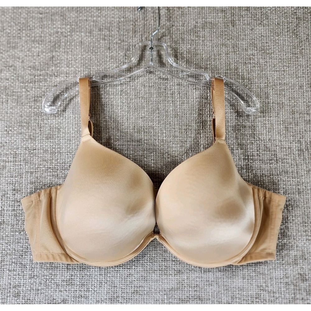 Serenada Underwire T-Shirt Bra Womens 48D Beige Full Coverage Molded Cups